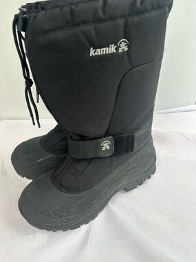 Kamik Black Insulated Winter Snow Boots